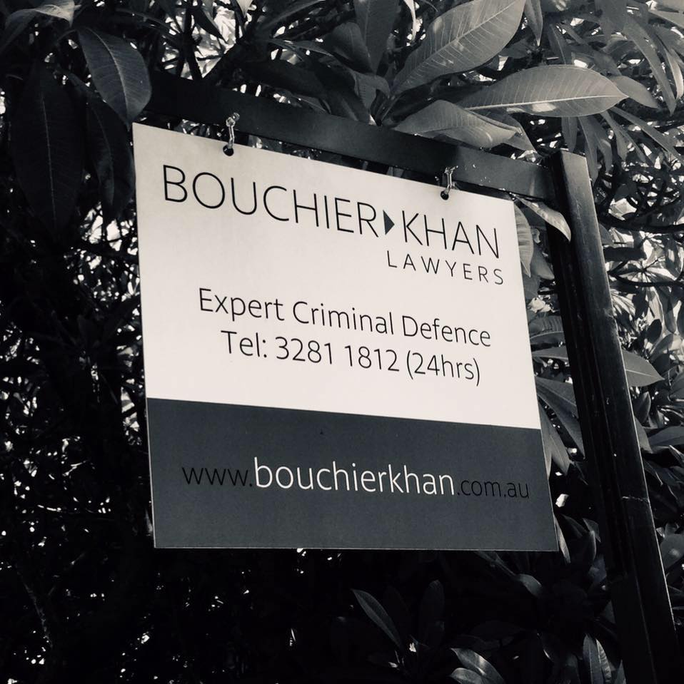 Signboard of Bouchier 